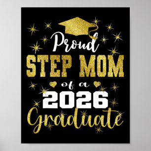 Poster Super Orgulhosa Madrasta Da Formatura De Graduado 
