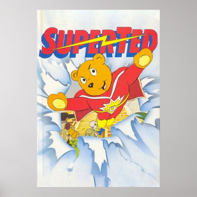 Poster SUPER TED superado (Frente)