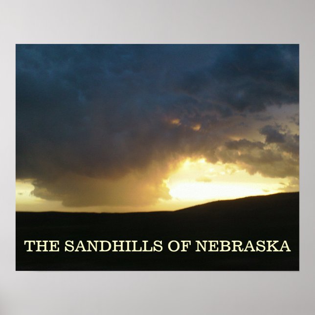 Poster Supercell do Nebraska (Frente)