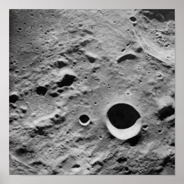 Poster Superfície da Lua (Frente)