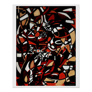 Pôster "Superfície E Contexto", Poster brilhante