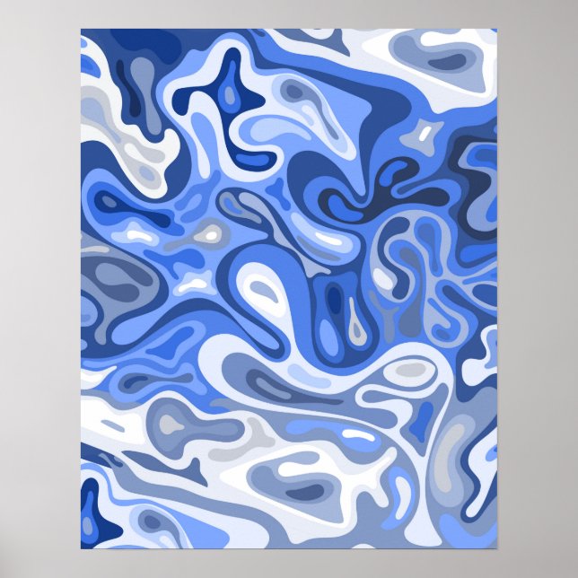 Poster Superfície líquida 10 (Frente)