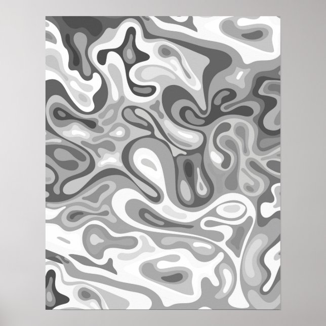 Poster Superfície líquida 13 (Frente)