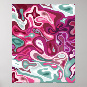 Poster Superfície líquida 3