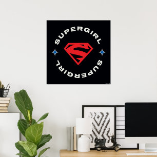 Poster Supergirl Age de Heroes Circle S-Shield