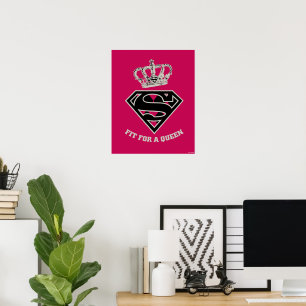 Poster Supergirl S-Shield "Ajustado Por Uma Rainha"