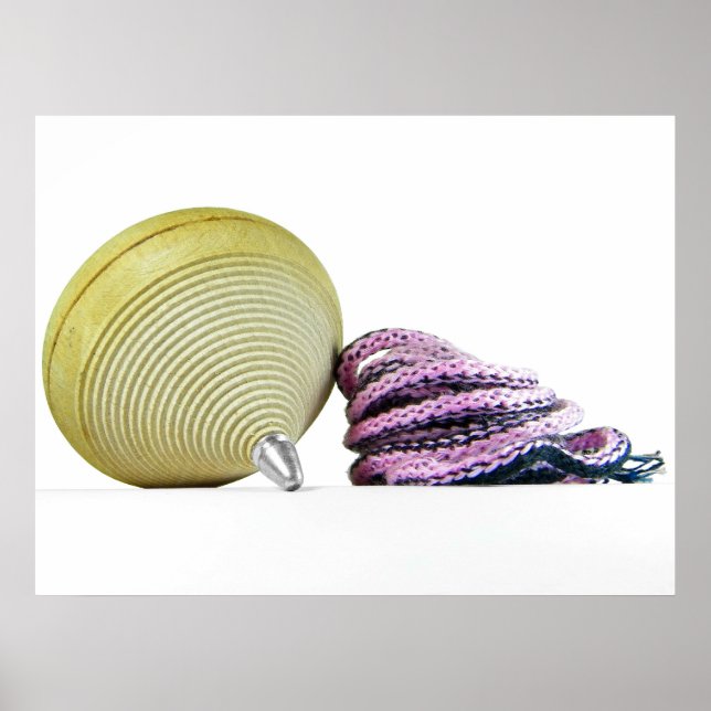 Poster superior de fiação de madeira (Frente)