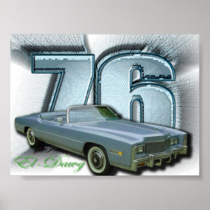 poster superior do cadillac El dawg 76