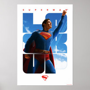 Poster Superman Procure Pose
