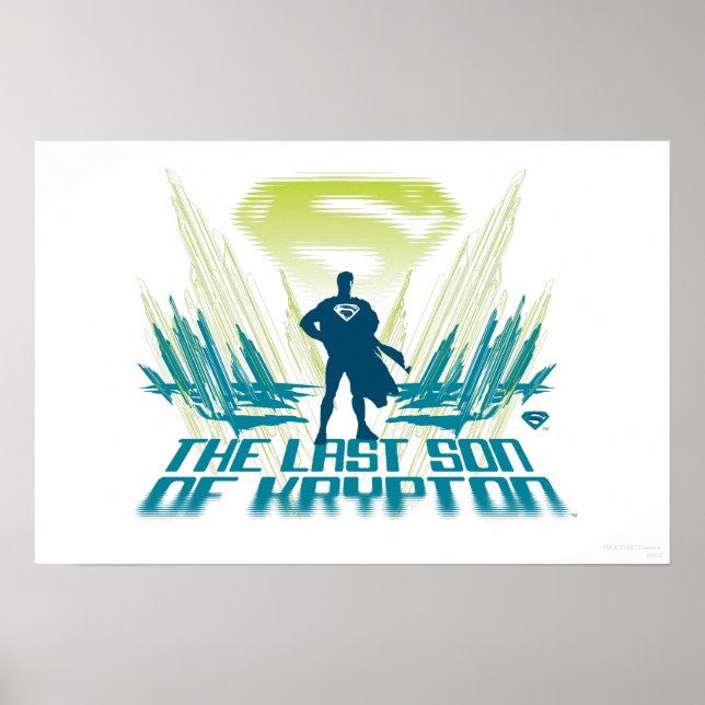 Poster Superman The last Son of Krypton (Frente)