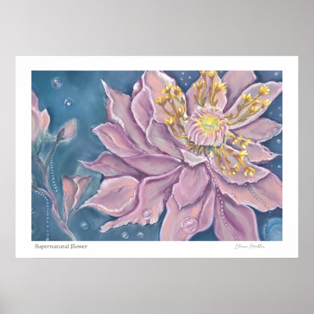 Poster Supernatural Flower (Frente)
