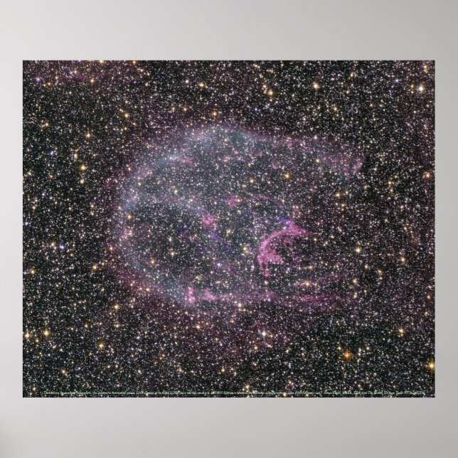 Poster Supernova 1987A (Frente)