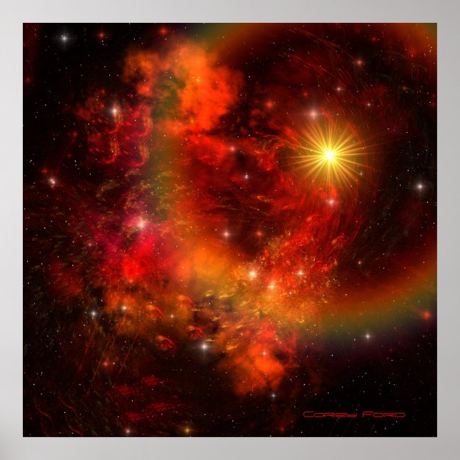 POSTER SUPERNOVA PRINT (Frente)