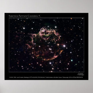 Poster SupernovaRemnantCassiopeiaA-2006-30