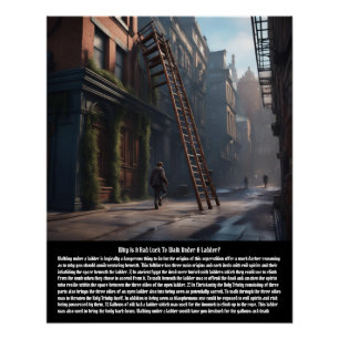 Pôster Superstição da Escada