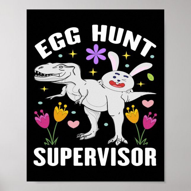 Poster Supervisor De Caça De Ovos E Mães De Caça De Ovos  (Frente)