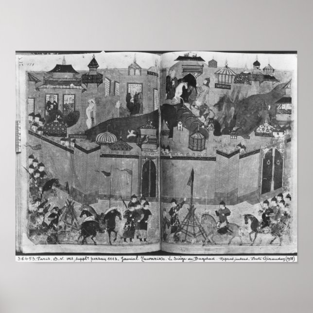 Pôster Supl PersanMongols sob a liderança (Frente)