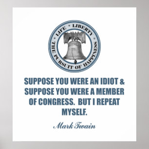 Pôster Supor - Mark Twain