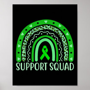 Poster Suportar saúde mental no esquadrão verde