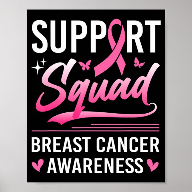 Poster Suporte ao assistente de Cancer de mama da família (Frente)