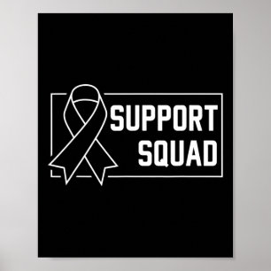 Poster Suporte ao Guerreiro Laranja Laranja Esquadrão Sen