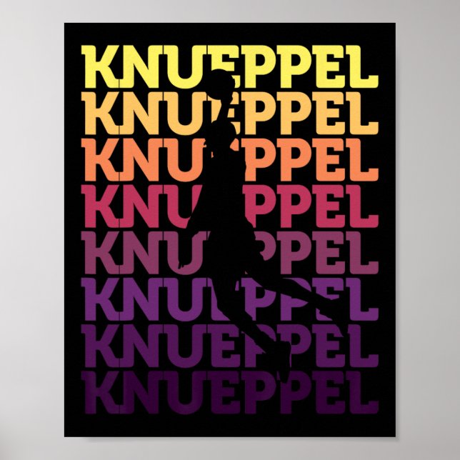Poster Suporte de Fã Incrível Knueppel Sketll 2  (Frente)