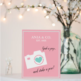 Poster Suporte de festa de Baby & CO Sprinkle Shower Phot