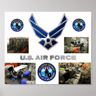 Pôster Suporte de vida da tripulação