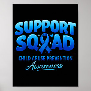 Poster Suporte Esquadra Conscientização Prevenção Infanti