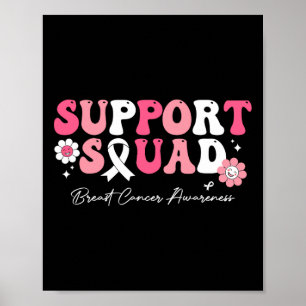 Poster Suporte Groovy Esquadrão de Sensibilização para o 