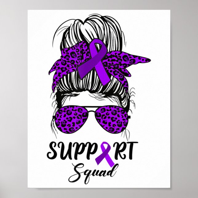 Poster Suporte Mensagem de Bun Warrior Heimerheimer (Frente)