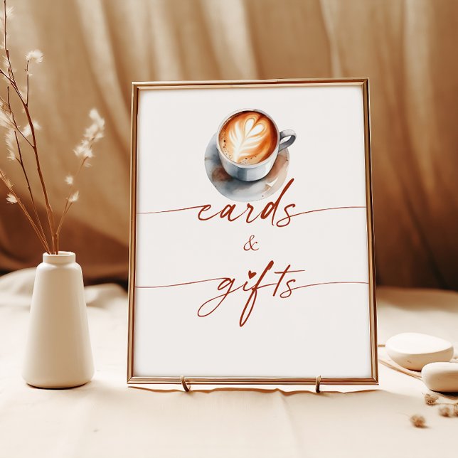 Poster Suporte para Cartões de Café e Presentes para Chá  (Criador carregado)