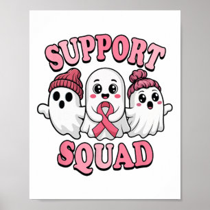 Poster Suporte para fantasmas bonitos de esquadrão Sensib