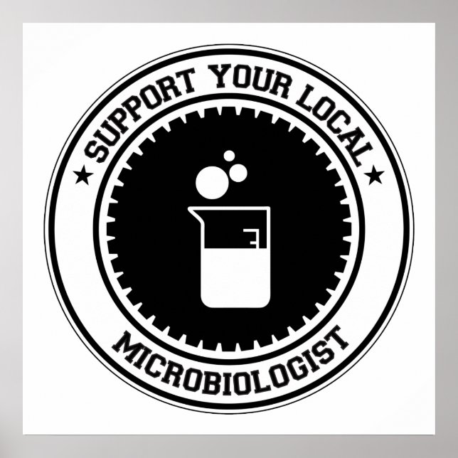 Poster Support Your Local Microbiologist (Frente)