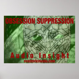 Poster "Supressão da Obsessão" 90cm x 60cm