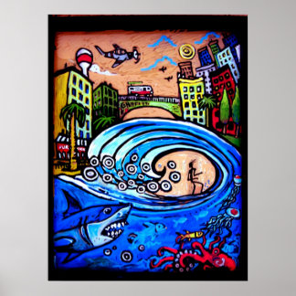 Poster surf