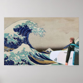 Poster Surf da onda do Excelente