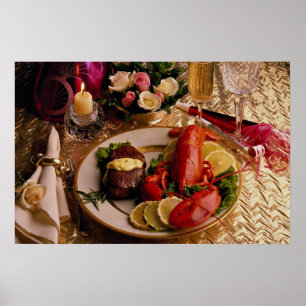 Poster Surf e relvado