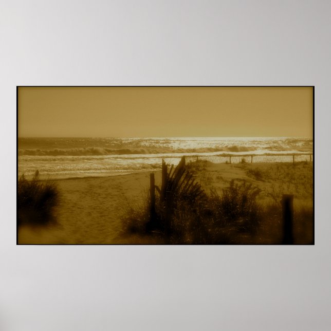 Poster Surf Oceano (Frente)