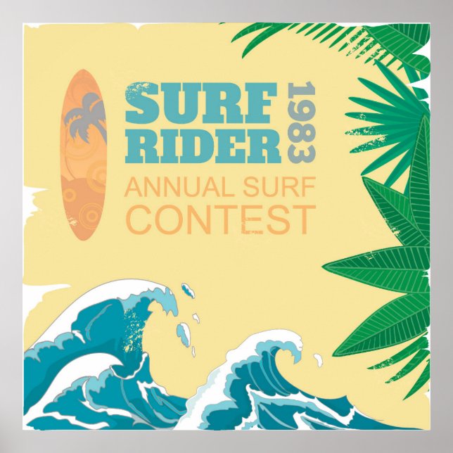 Pôster Surf Rider Surf |1983 (Frente)