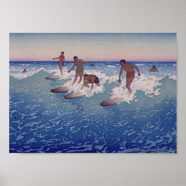 Pôster 'Surf-Riders, Honolulu' - Cartaz (Frente)