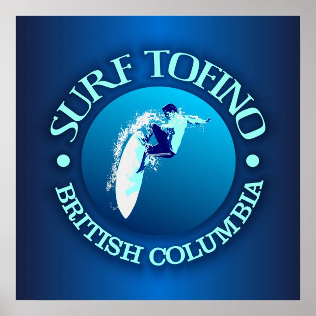 Pôster Surf Tofino (Frente)