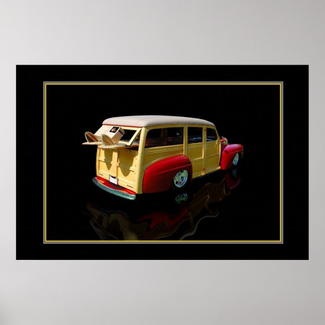 Pôster Surf Woody (Frente)