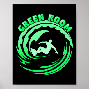 Poster Surfando Rrel Onda Tubulação Costa Oeste Socal Nor