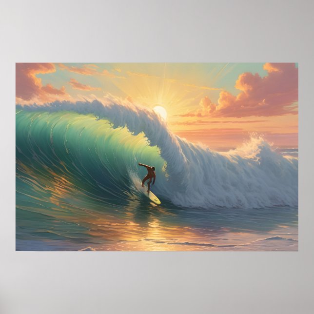 Poster Surfe (Frente)