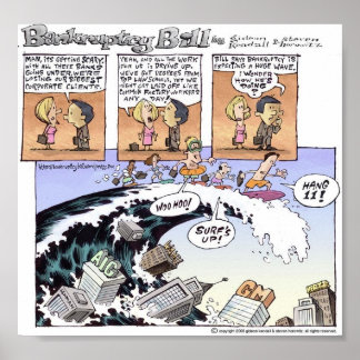 Poster - Surfe em falência