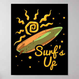 Poster Surfe, Onda Certa, Surfista, Surf