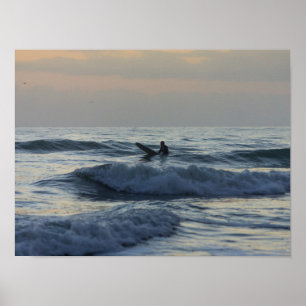 Poster Surfer Aguarde