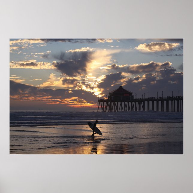 Pôster Surfer " Cidade do Surf (Frente)