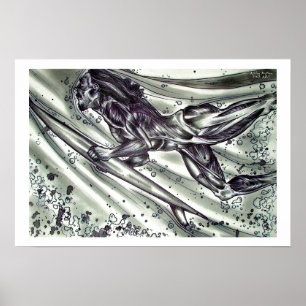 Poster Surfer no skin